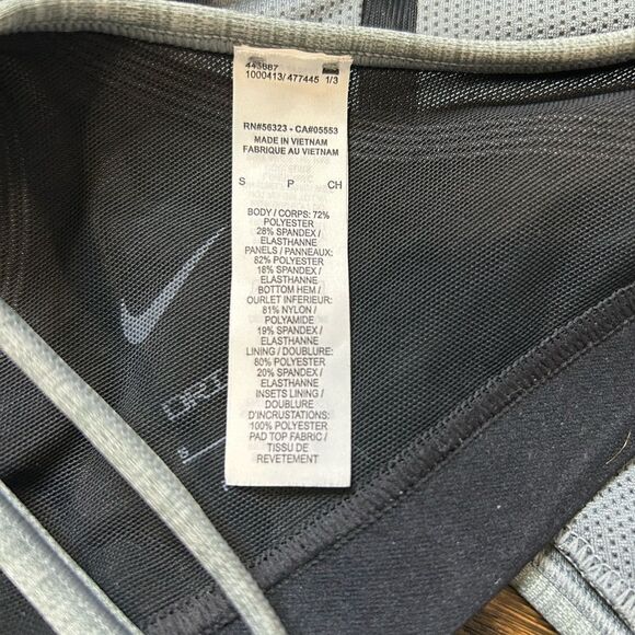 Nike Women's Gray Sports Bra - Size Small - Picture 3 of 5